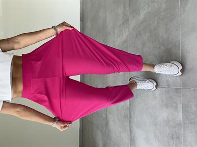 Özel Üretim Bombeli Fuşya Pantolon