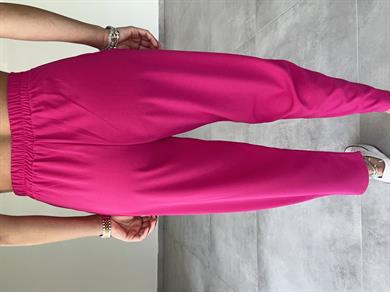 Özel Üretim Bombeli Fuşya Pantolon