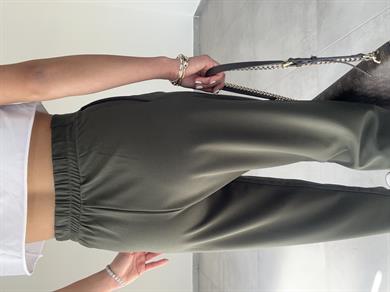 Özel Üretim Bombeli Haki Pantolon