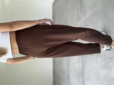 Özel Üretim Bombeli Kahve Pantolon