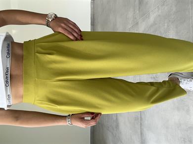Özel Üretim Bombeli Olive Pantolon