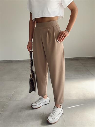 Özel Üretim Bombeli Vizon Pantolon