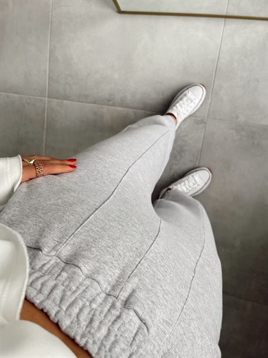 Özel Üretim Gri Şalvar Eşofman