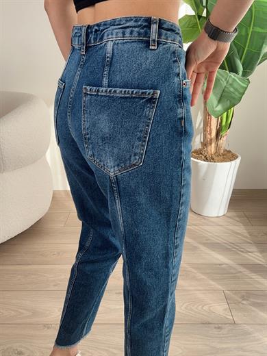 Parçalı Kot Pantolon