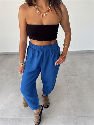 Pcs Sax Paça Pileli Pantolon