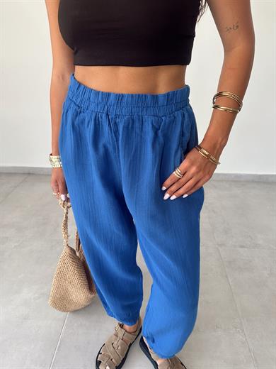 Pcs Sax Paça Pileli Pantolon