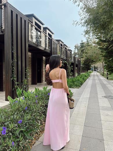Pembe Askılı Crop