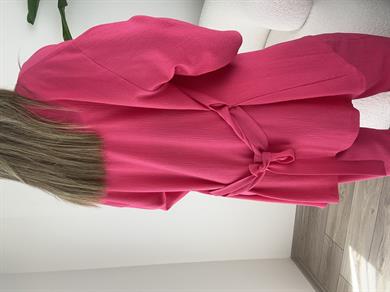 Pembe Bürümcük Kimono Takım