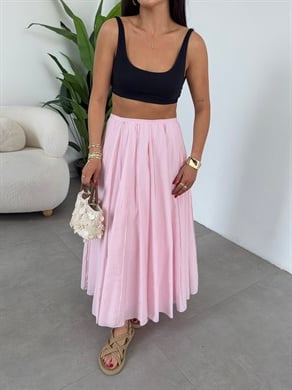 Pembe Tensel Etek