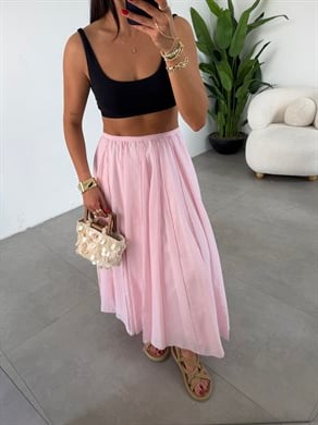 Pembe Tensel Etek