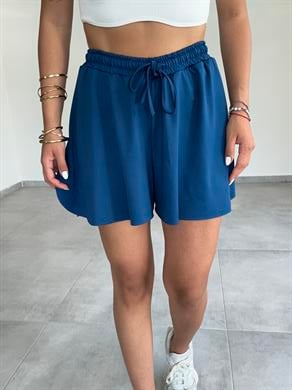 Petrol İçi Taytlı Spor Şort