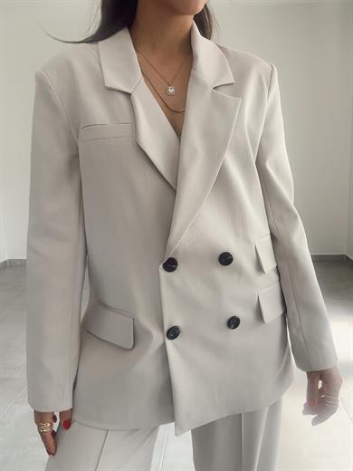 Poliviskon Taş Blazer Ceket