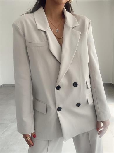 Poliviskon Taş Blazer Ceket