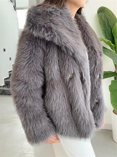 Premium Antrasit Kürk