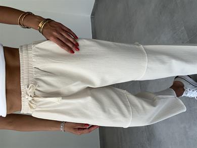 Pucca Taş Pis Dikiş Beli Lastikli Pantolon