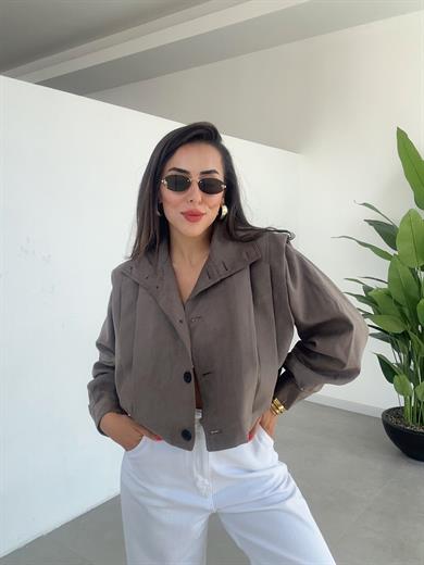 Retz Tasarım Süet Ceket