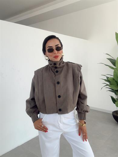 Retz Tasarım Süet Ceket