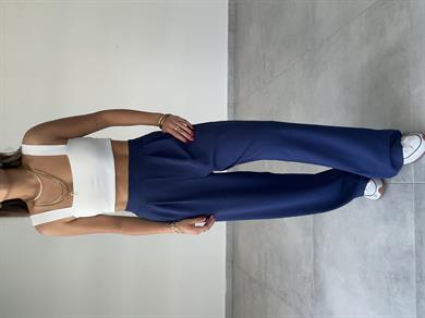 Rivero Lacivert Pileli Palazzo