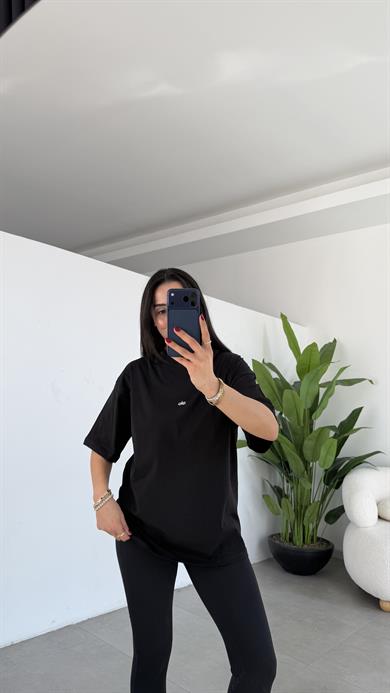 Siyah Ao Basic Tshirt