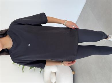 Siyah Ao Basic Tshirt