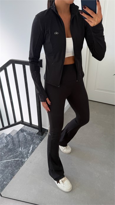 Siyah Ao Toparlayıcı Spor Takım