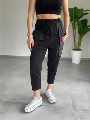 Siyah  Cepli Eşofman