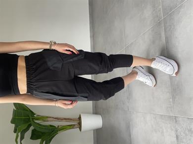 Siyah  Cepli Eşofman