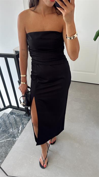 Siyah Erg Atanay Elbise