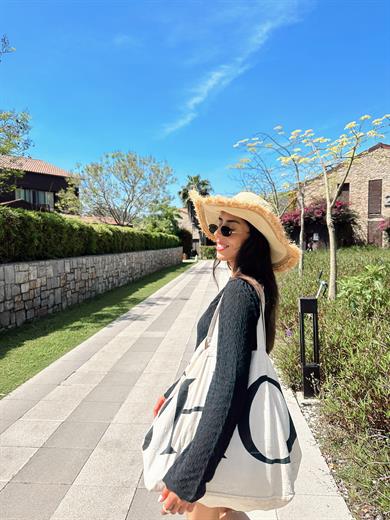 Siyah Örme Triko Elbise