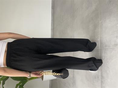 Siyah Poliviskon Pantolon