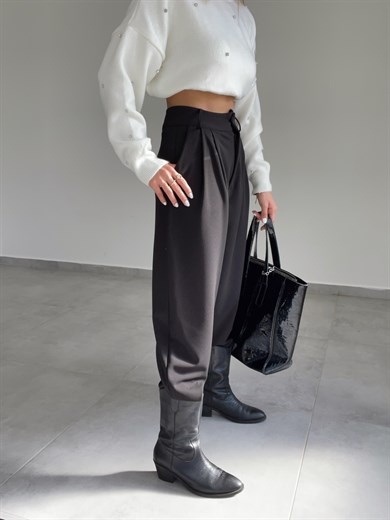 Siyah Şalvar Pantolon