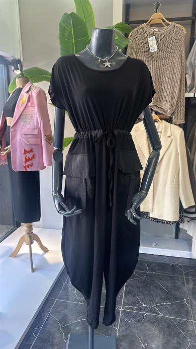 Siyah Şalvar Tulum
