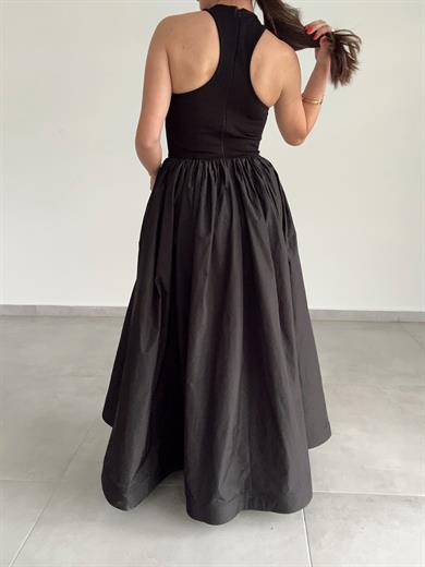 Siyah Tafta Premium Tasarım Elbise