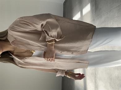 Taş Düşük Omuz Gömlek