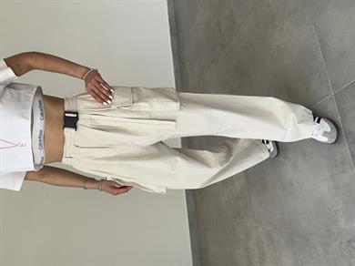 Taş Kemerli Kargo Pantolon