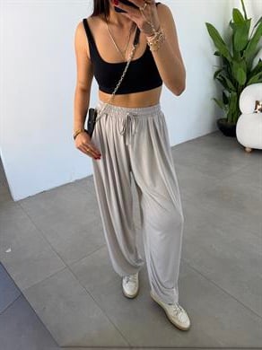 Comfort Taş Modal Kumaş Şalvar Pantolon