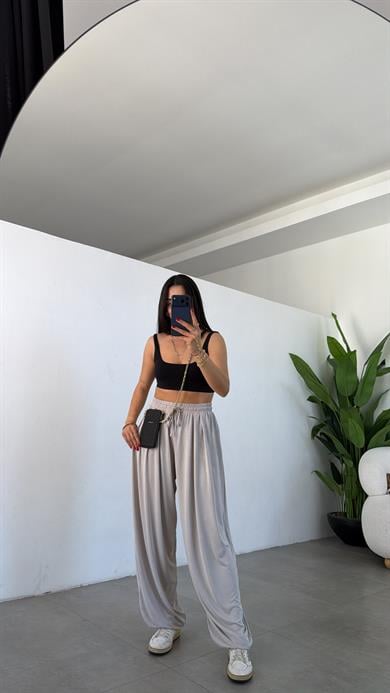 Comfort Taş Modal Kumaş Şalvar Pantolon