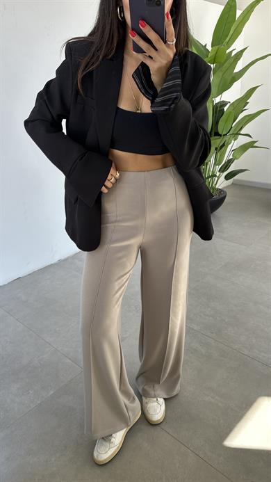 Taş Modal Önü Çimalı Palazzo Pantolon