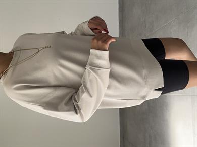 Taş Rezerve Yanları Yırtmaç Detaylı Sweat