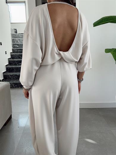 Taş Sırt Düğüm Modal Bluz