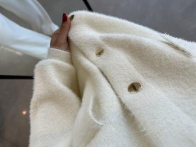 Vanilya Yumoş Belden Büzgülü Kapşonlu Ceket