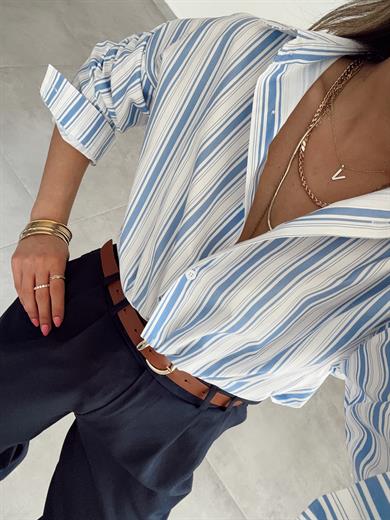 Velena Çizgili Gömlek