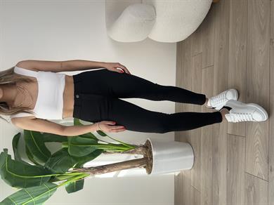 Venna Toparlayıcı Cep Detaylı Tayt Pantolon