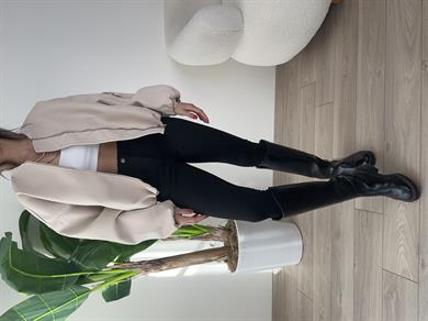 Venna Toparlayıcı Cep Detaylı Tayt Pantolon