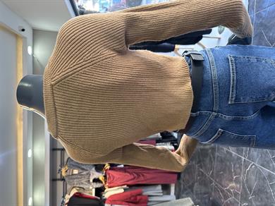 Vizon Basic Crop Triko Kazak