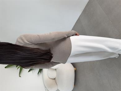 Vizon Çıtçıt Detaylı Triko Kazak