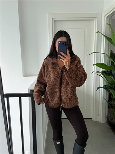 Vizon Kırçıllı Polar Sweat