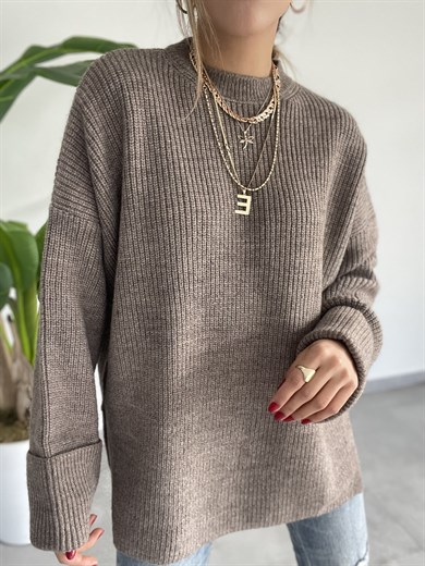 Vizon Kolu Katlamalı Kazak