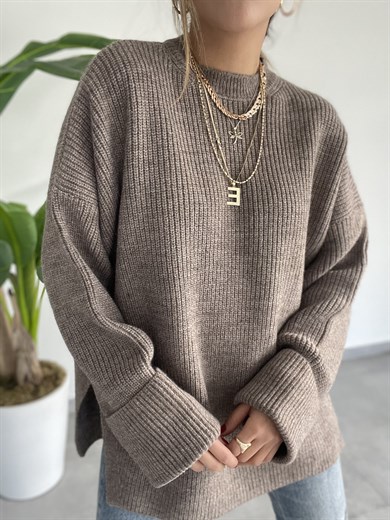 Vizon Kolu Katlamalı Kazak