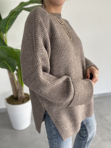 Vizon Kolu Katlamalı Kazak